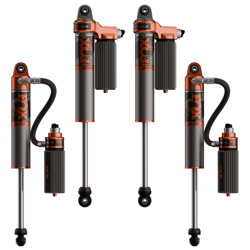 Jeep Wrangler Fox 3.0 Live Valve Coilover Kit - Standard or HD