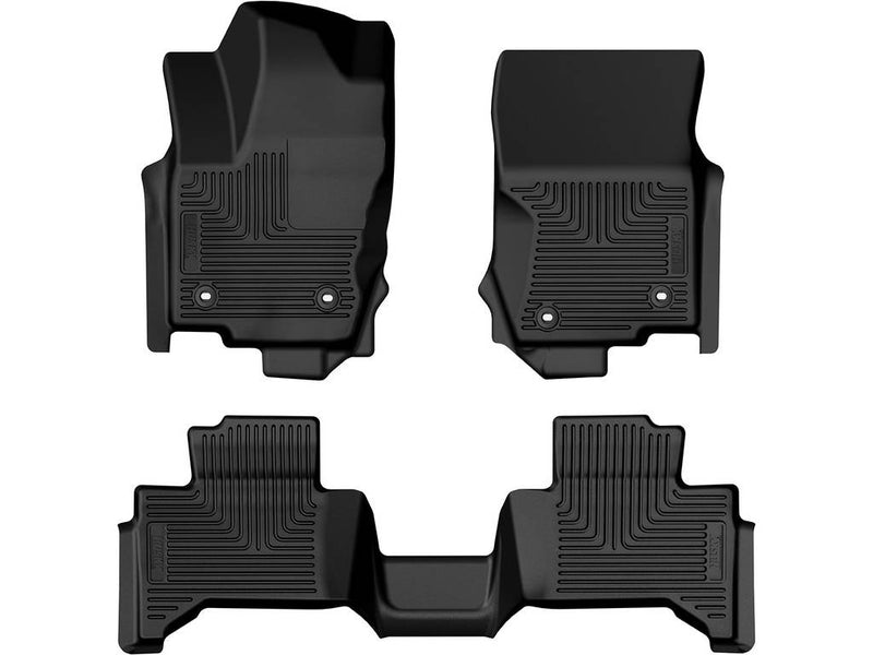 Husky Liners Weatherbeater Black Floor Liners - 2024+ Land Cruiser / GX 550
