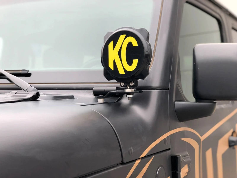 KC HiLiTES 2025 Toyota 4Runner A-Pillar Ditch Light Kit 2024