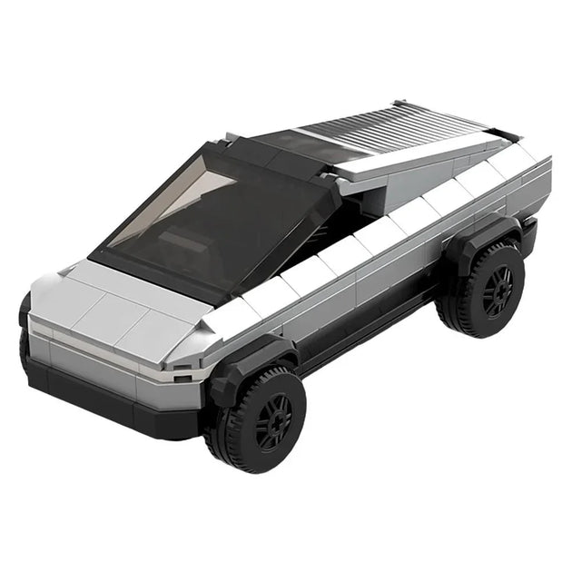 PVT Tesla Cybertruck Beast Mode Block Toy | StickerFab | StickerFab