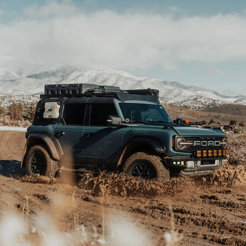 TrailRax Modular Roof Rack - 2021+ Bronco (w/ OEM MIC Hard Top)