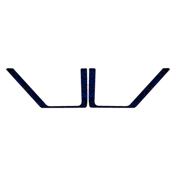 Topo Rear Door Net Trim Overlay Kit (Printed Series) - 2021+ Bronco - StickerFab