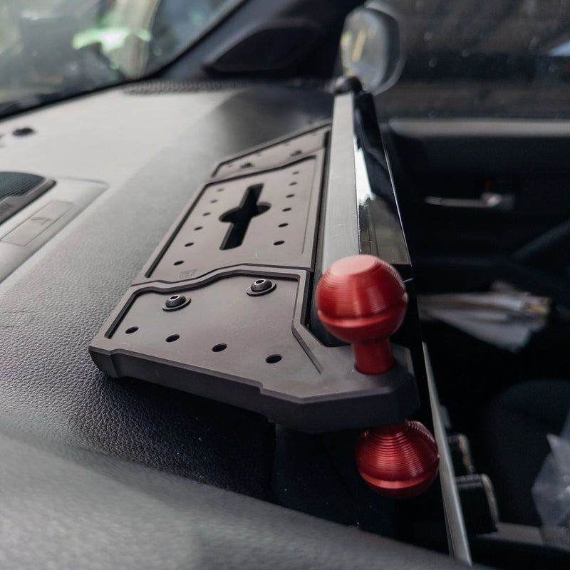 Billet Aluminum 14" Dashtop Multi Mount (DMM) - 2024+ Tacoma / 2025+ 4Runner