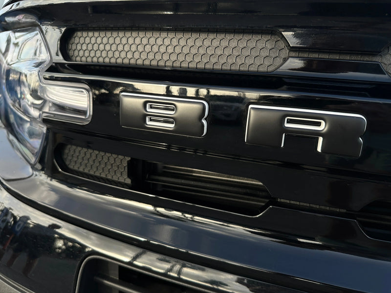 Front Grille Letters Overlays - 2021+ Bronco Sport