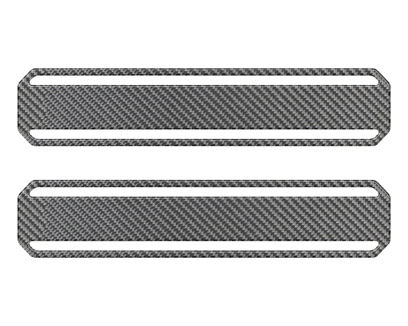 Domed Door Sill Plate Overlays - 2021+ Bronco