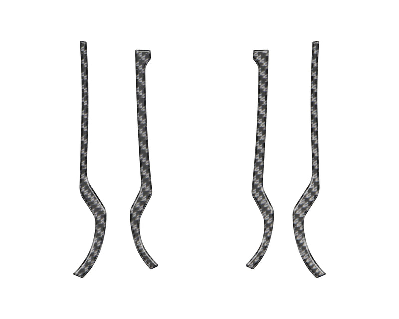 Domed Front Grab Rail Line Inserts - 2021+ Bronco