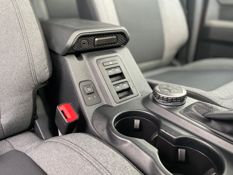 Domed Center Console Latch Accent Overlay - 2021+ Bronco
