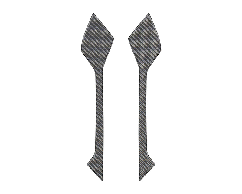 Domed Upper Door Pull Handle Accent Overlays - 2021+ Bronco