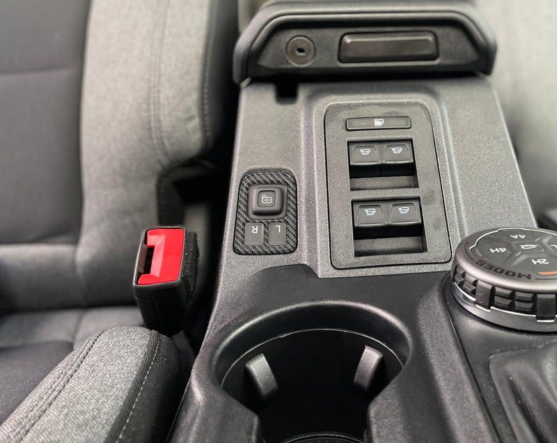 Domed Mirror Control Switch Accent Overlay - 2021+ Bronco