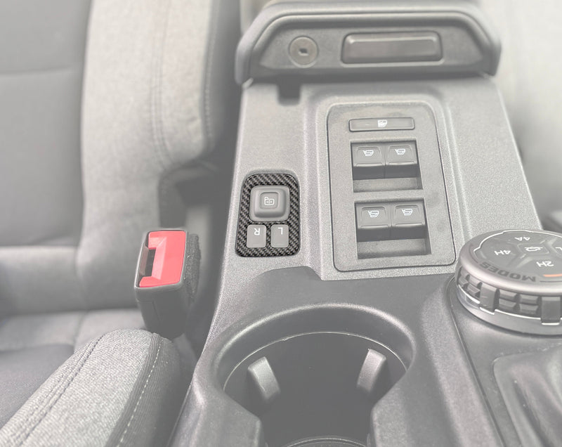 Domed Mirror Control Switch Accent Overlay - 2021+ Bronco