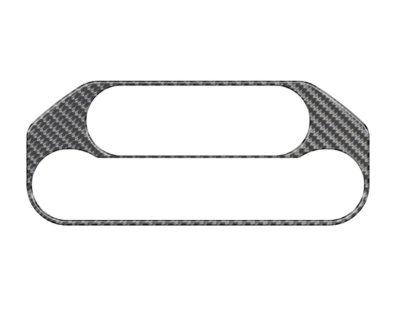 Domed Climate Control Accent Overlay - 2021+ Bronco