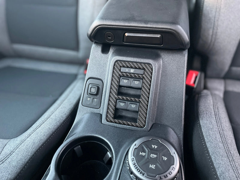 Domed Window Control Switch Accent Overlay - 2021+ Bronco