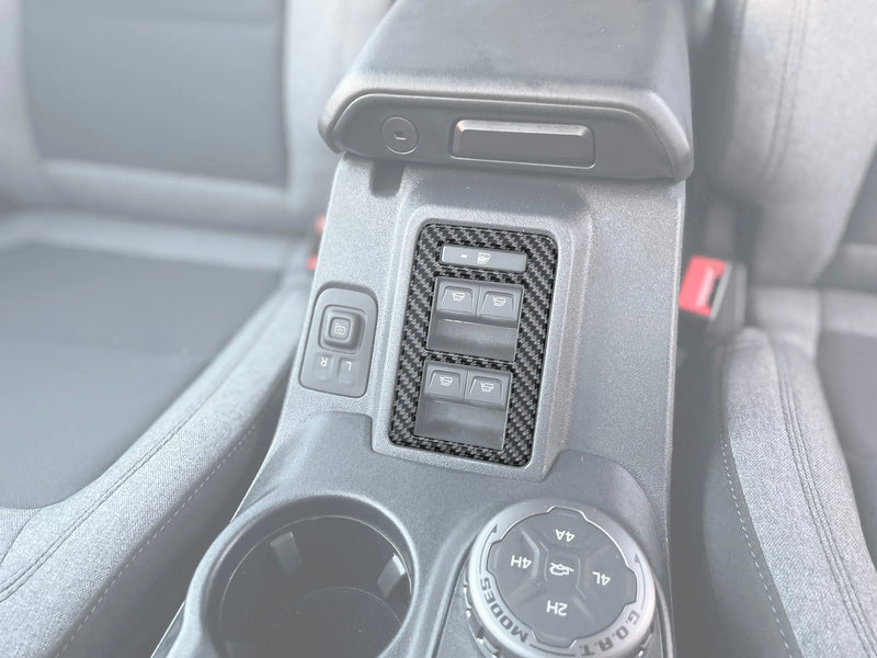 Domed Window Control Switch Accent Overlay - 2021+ Bronco