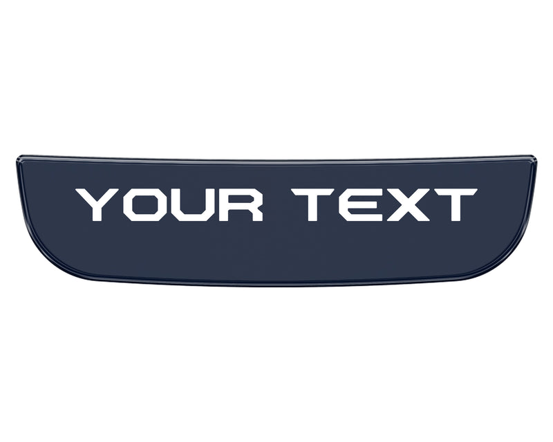 Domed Steering Wheel Accent Overlay - 2021+ Bronco