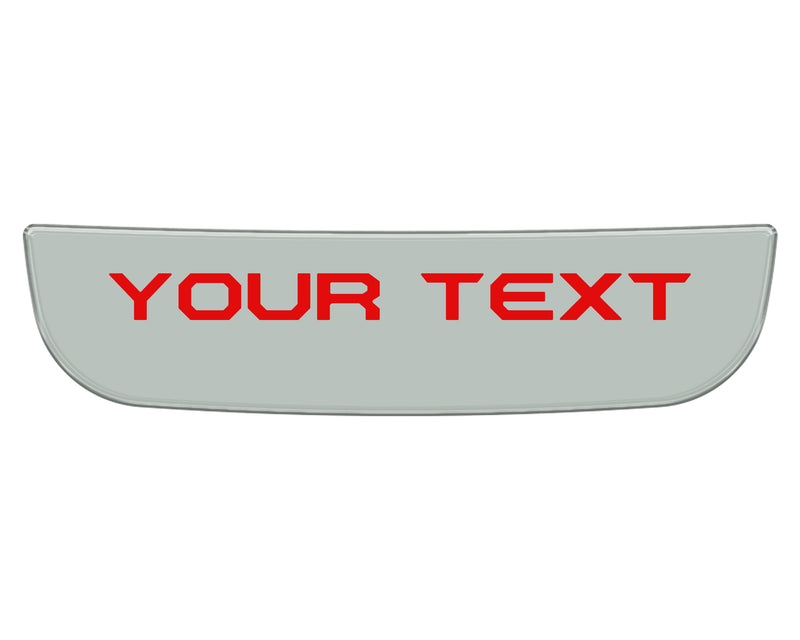 Domed Steering Wheel Accent Overlay - 2021+ Bronco