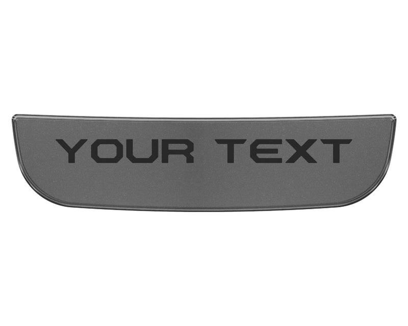 Domed Steering Wheel Accent Overlay - 2021+ Bronco