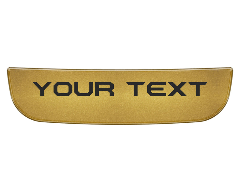 Domed Steering Wheel Accent Overlay - 2021+ Bronco