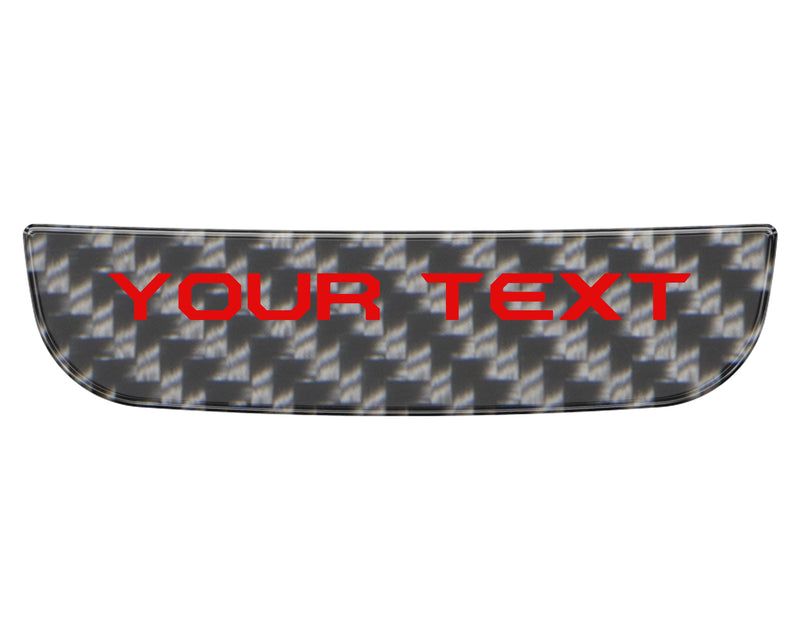 Domed Steering Wheel Accent Overlay - 2021+ Bronco