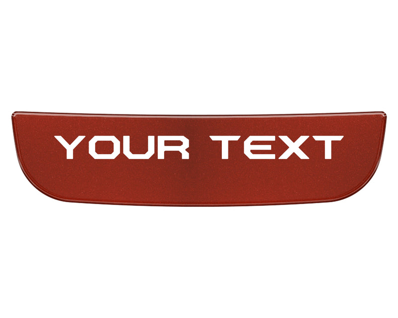 Domed Steering Wheel Accent Overlay - 2021+ Bronco