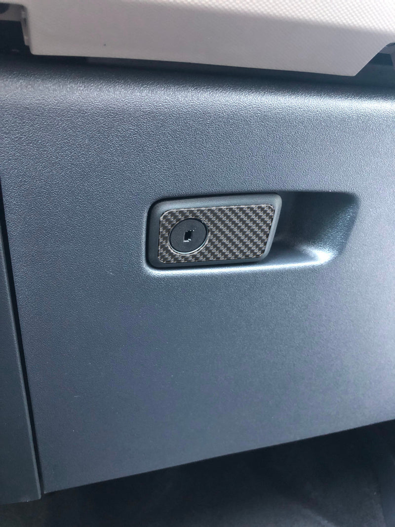 Domed Glove Box Accent Overlay - 2021+ Bronco