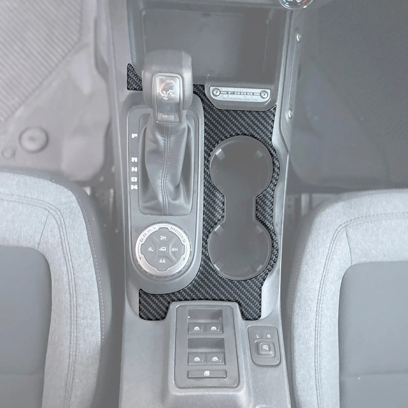 Domed Center Console Accent Trim Fits - 2021+ Bronco (Automatic)