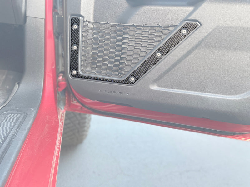 Domed Lower Door Accent Overlays - 2021+ Bronco