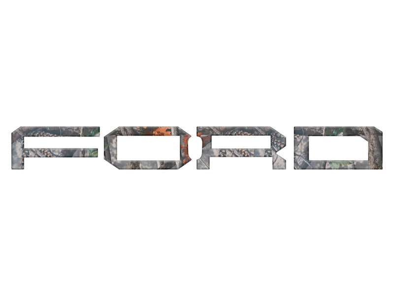 FORD Raptor Front Grill Letter Overlays - 2022+ Bronco Raptor