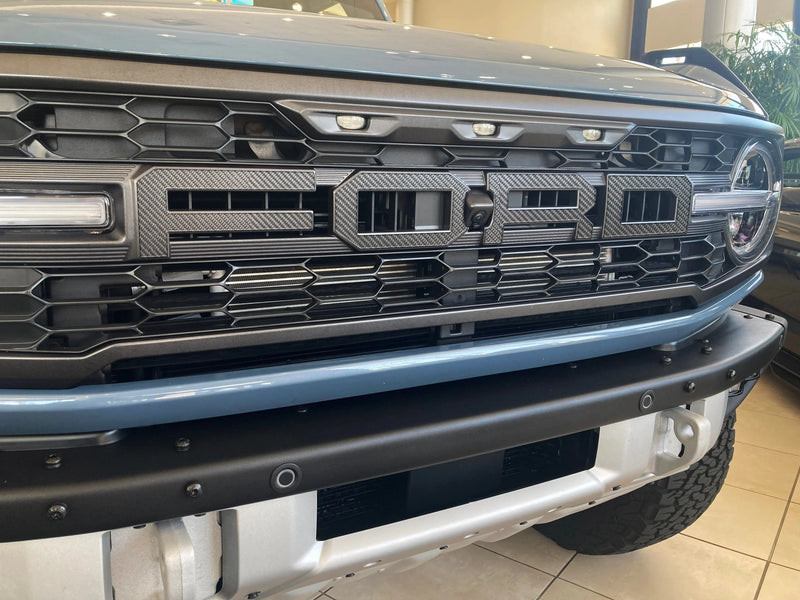 FORD Raptor Front Grill Letter Overlays - 2022+ Bronco Raptor