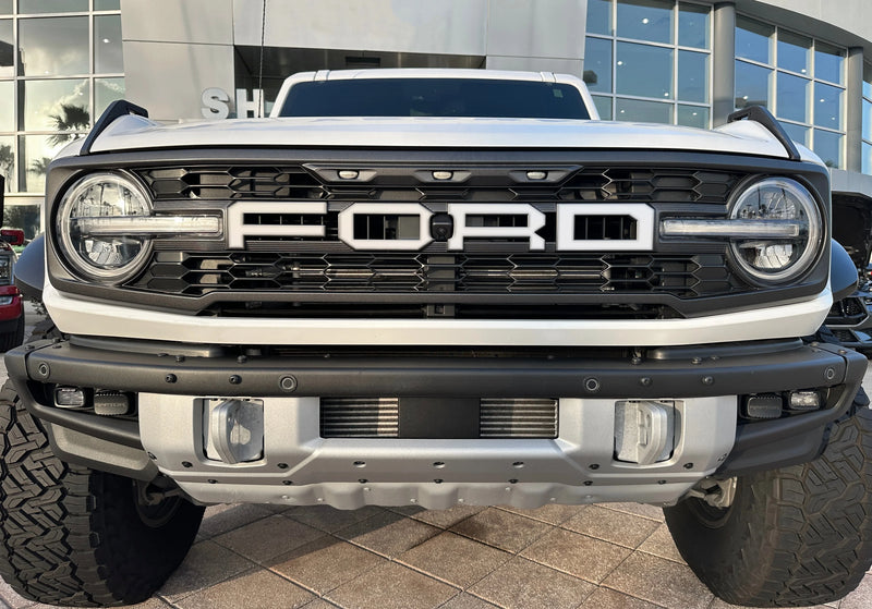 FORD Raptor Front Grill Letter Overlays - 2022+ Bronco Raptor