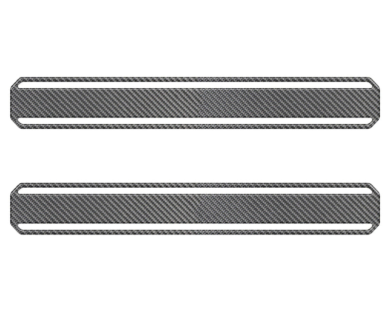 Domed Door Sill Plate Overlays - 2021+ Bronco