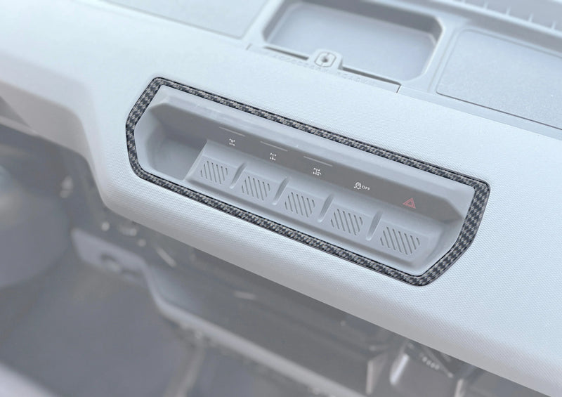 Domed Dash Top Switch Panel Accent Trim - 2021+ Bronco