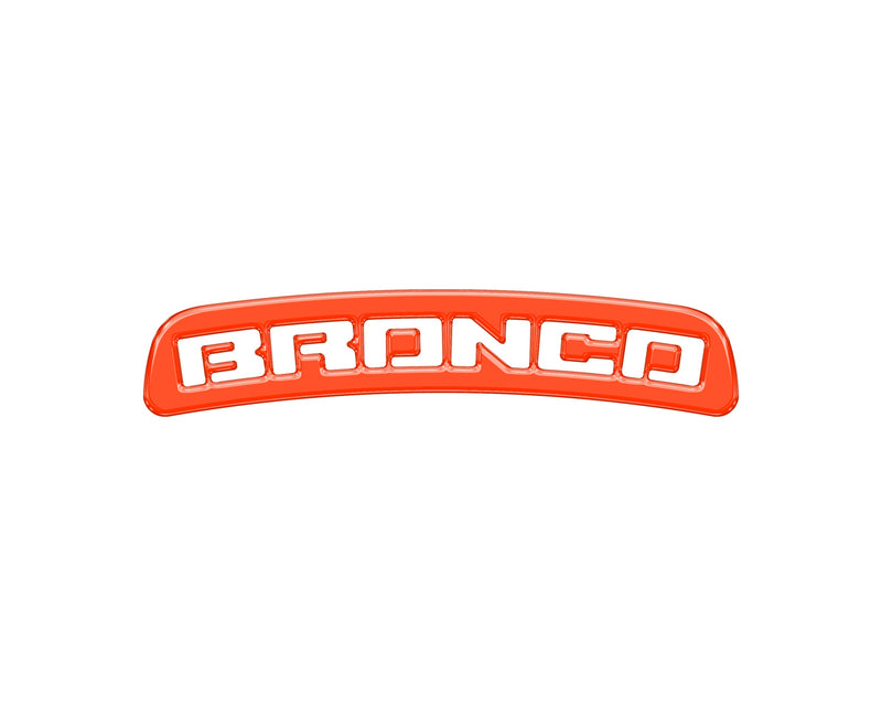 Domed Third Brake Light Overlay  2021+ Bronco (non Raptor)