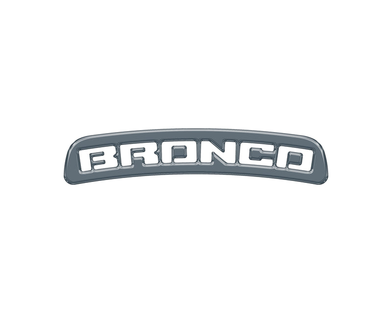 Domed Third Brake Light Overlay  2021+ Bronco (non Raptor)