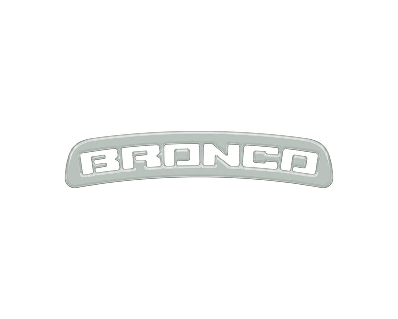 Domed Third Brake Light Overlay  2021+ Bronco (non Raptor)