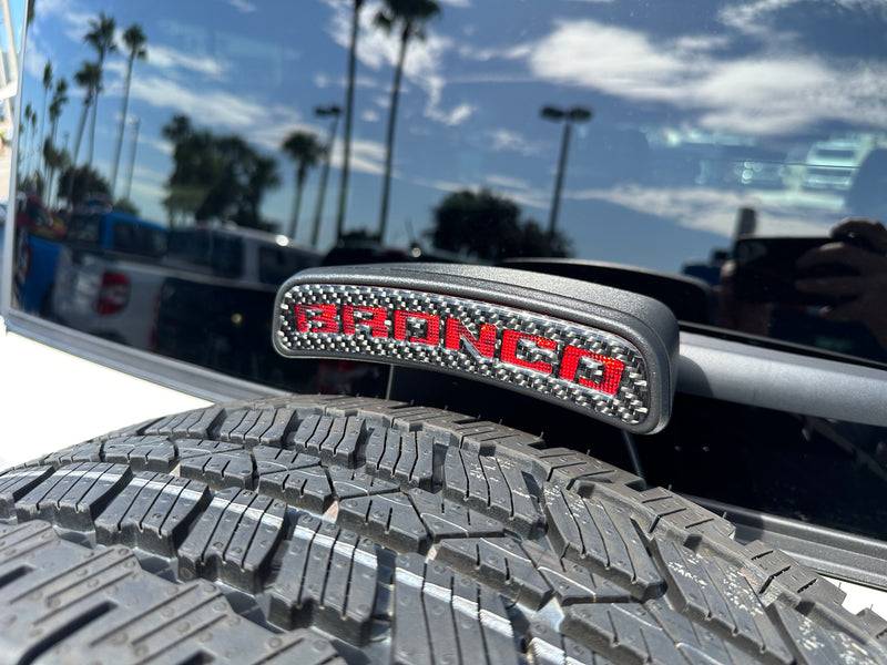 Domed Third Brake Light Overlay  2021+ Bronco (non Raptor)