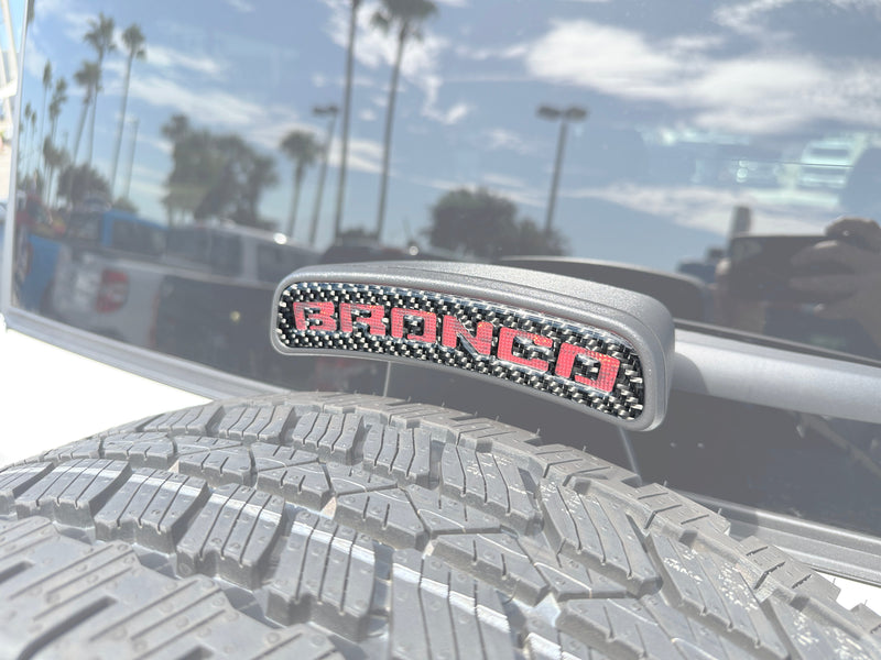 Domed Third Brake Light Overlay  2021+ Bronco (non Raptor)
