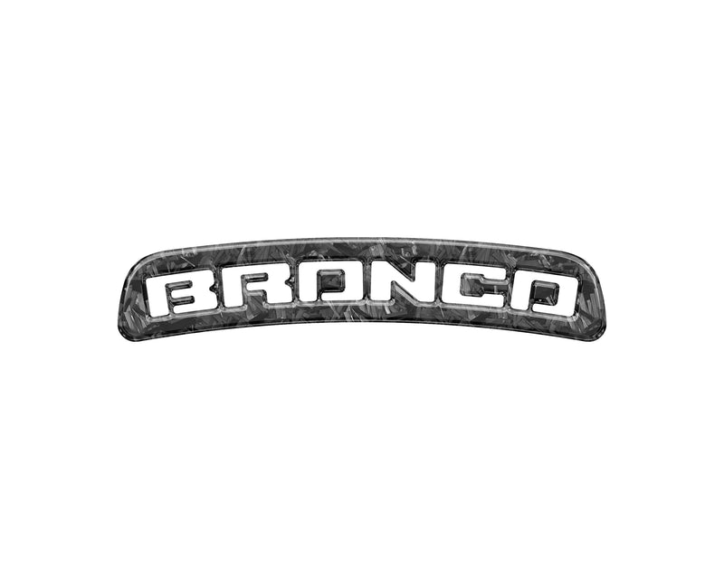 Domed Third Brake Light Overlay  2021+ Bronco (non Raptor)