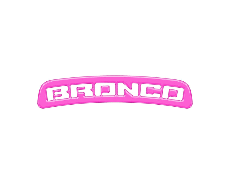Domed Third Brake Light Overlay  2021+ Bronco (non Raptor)