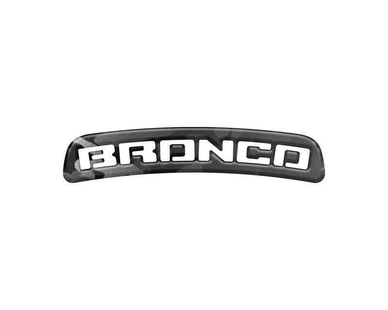 Domed Third Brake Light Overlay  2021+ Bronco (non Raptor)