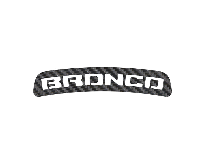 Domed Third Brake Light Overlay  2021+ Bronco (non Raptor)
