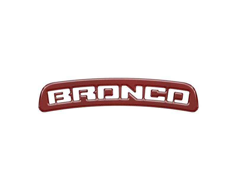 Domed Third Brake Light Overlay  2021+ Bronco (non Raptor)