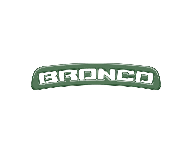 Domed Third Brake Light Overlay  2021+ Bronco (non Raptor)