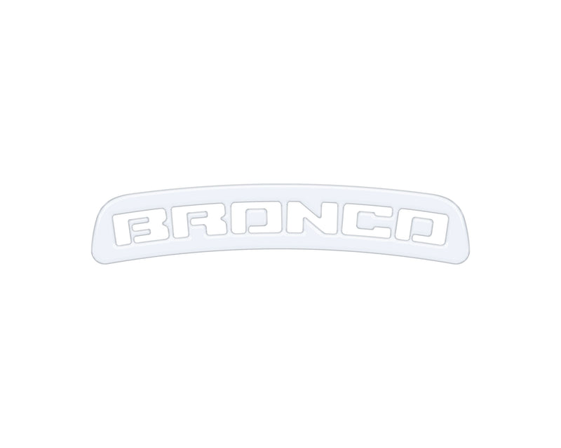 Domed Third Brake Light Overlay  2021+ Bronco (non Raptor)