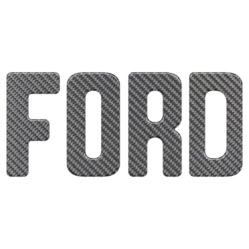 FORD or BRONCO Slideout Tailgate Letter Inserts - 2021+ Bronco