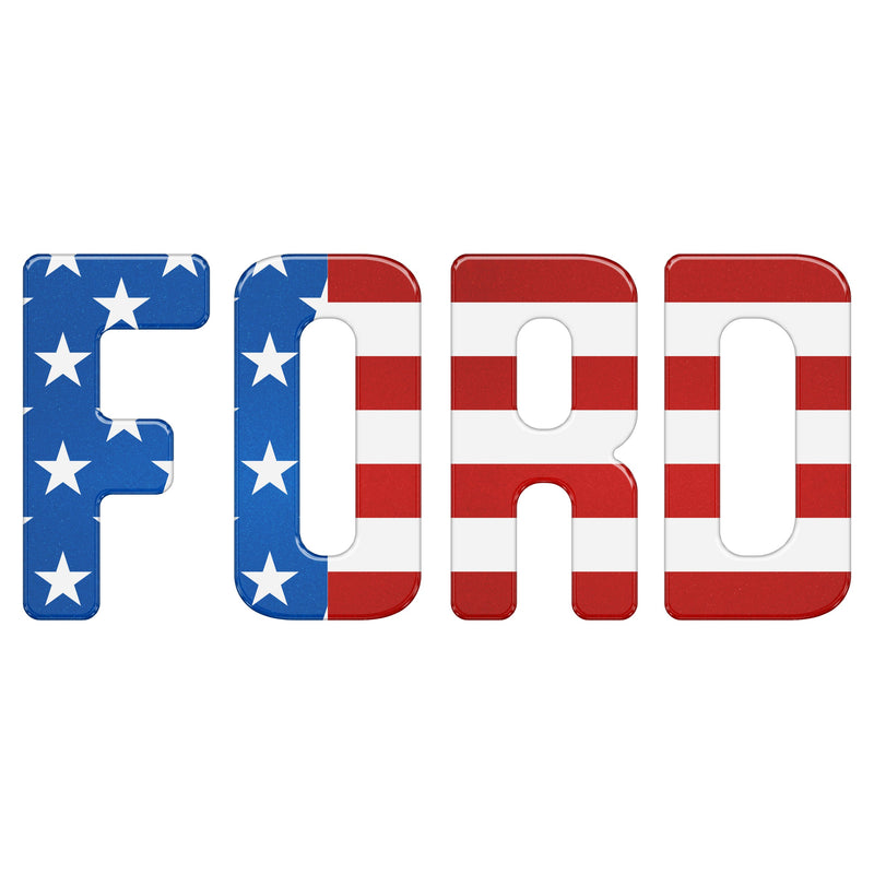 FORD or BRONCO Slideout Tailgate Letter Inserts - 2021+ Bronco