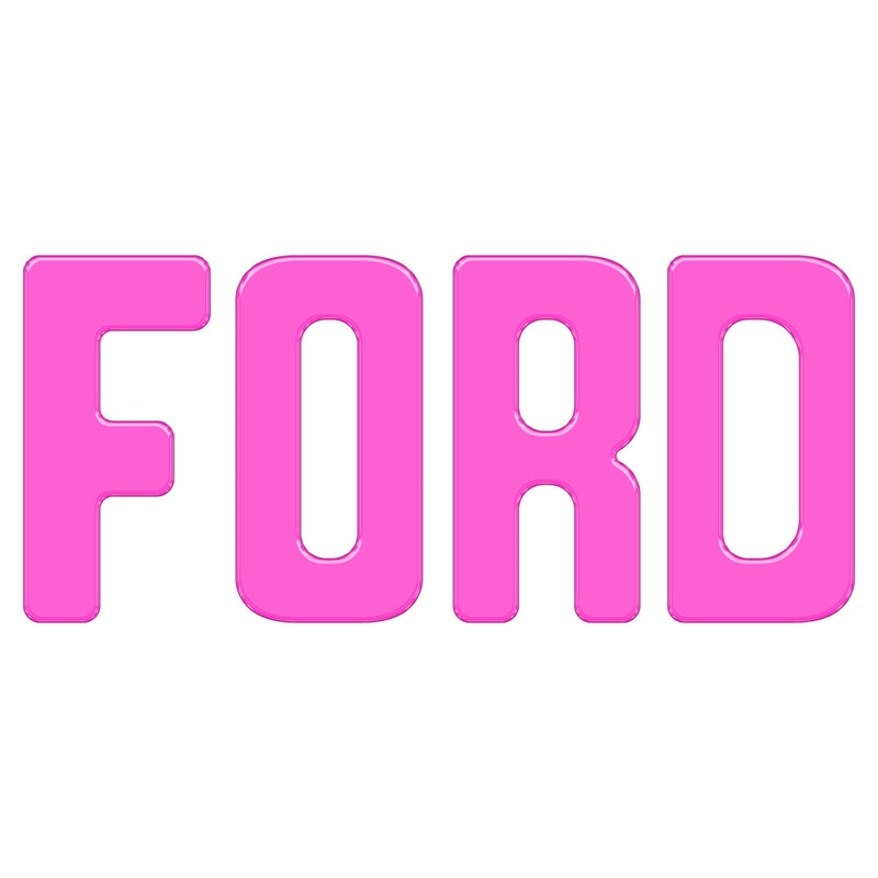 FORD or BRONCO Slideout Tailgate Letter Inserts - 2021+ Bronco