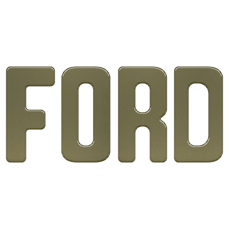 FORD or BRONCO Slideout Tailgate Letter Inserts - 2021+ Bronco