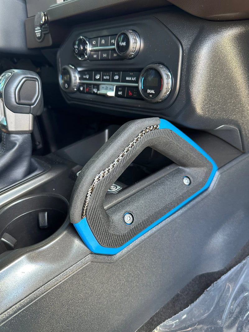 Domed Center Console Grab Handle Line Accent Trim - 2021+ Bronco