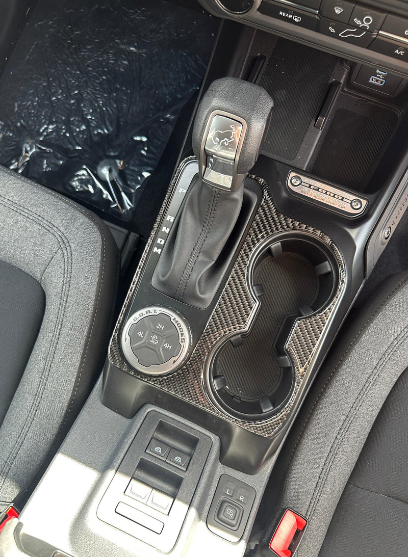 Domed Center Console Accent Trim Fits - 2025+ Bronco (Automatic)