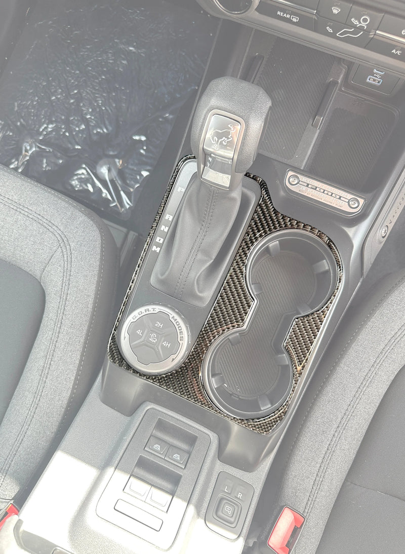 Domed Center Console Accent Trim Fits - 2025+ Bronco (Automatic)